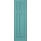 Ekena Millwork True Fit PVC San Juan Capistrano Mission Style Fixed Mount Shutters, Pure Turquoise, 12W x 42H, PR TFP001SJ12X042PT - alternate 4